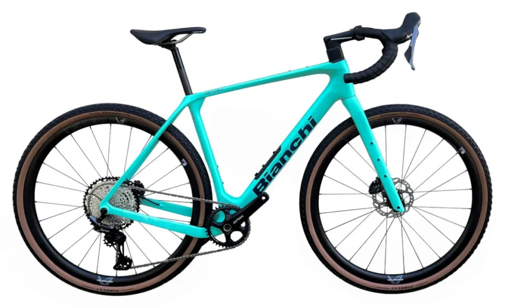 Bianchi Arcadex Pro - GRX 820 - 28 Zoll - Diamant - 2026 - AF - CK16 / Green Water Matt - Größe LG Schneller Versand