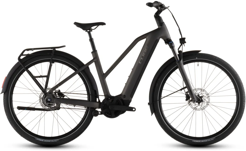 Cube Touring Hybrid Comfort SLX 800 - 800 Wh - 28 Zoll - Trapez - 2026 - charcoal´n´chrome - Größe 54 CM Kostenloser Versand