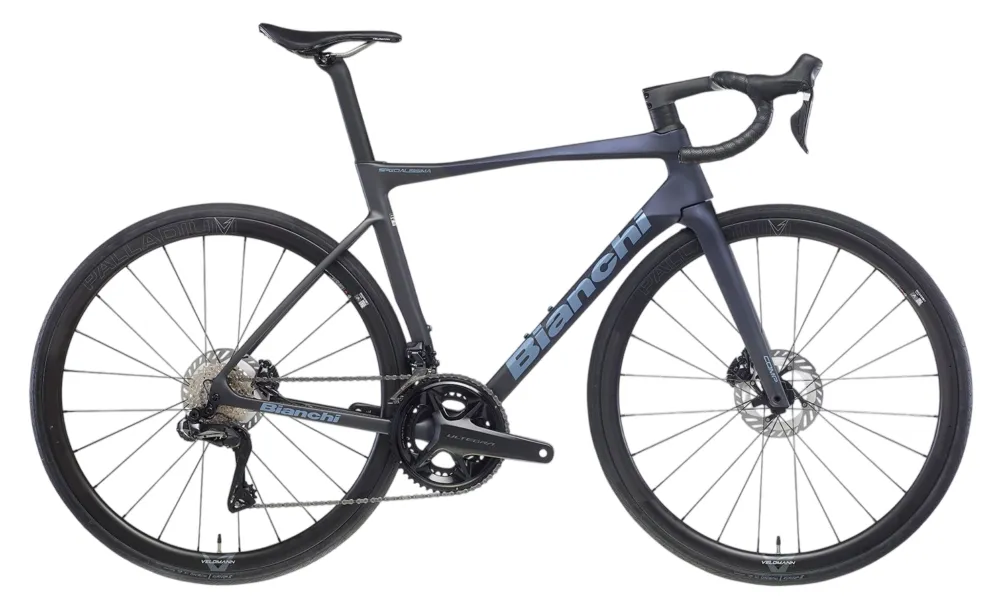 Bianchi Specialissima Comp - Ultegra Di2 - 28 Zoll - Diamant - 2026 - BE / Black/Deep Blue / Grey Full Matt - Größe 55 CM Beliebt