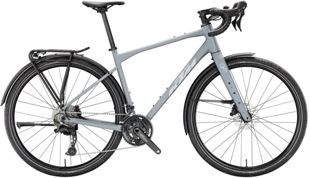 Preisknaller KTM Gravelator 20 LFC - 28 Zoll - Diamant - 2026 - Blue Grey Matt/Grey Glossy - Größe XS / 49 CM