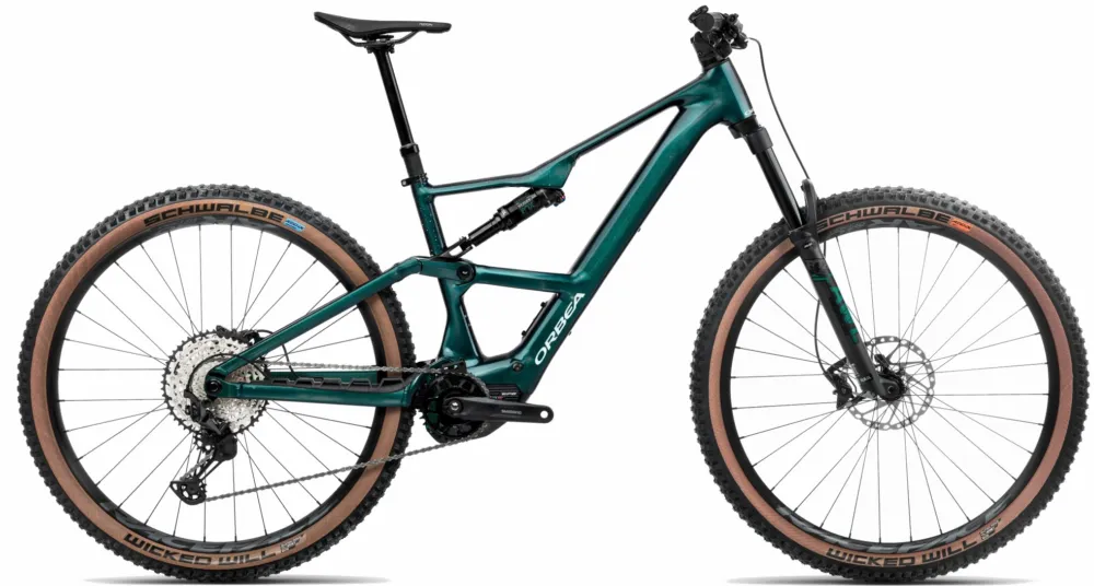 Neue Kollektion Orbea Rise SL H20 - 630 Wh - 29 Zoll - Fully - Escape Green-Splash Ice Green (Gloss) - Größe XL