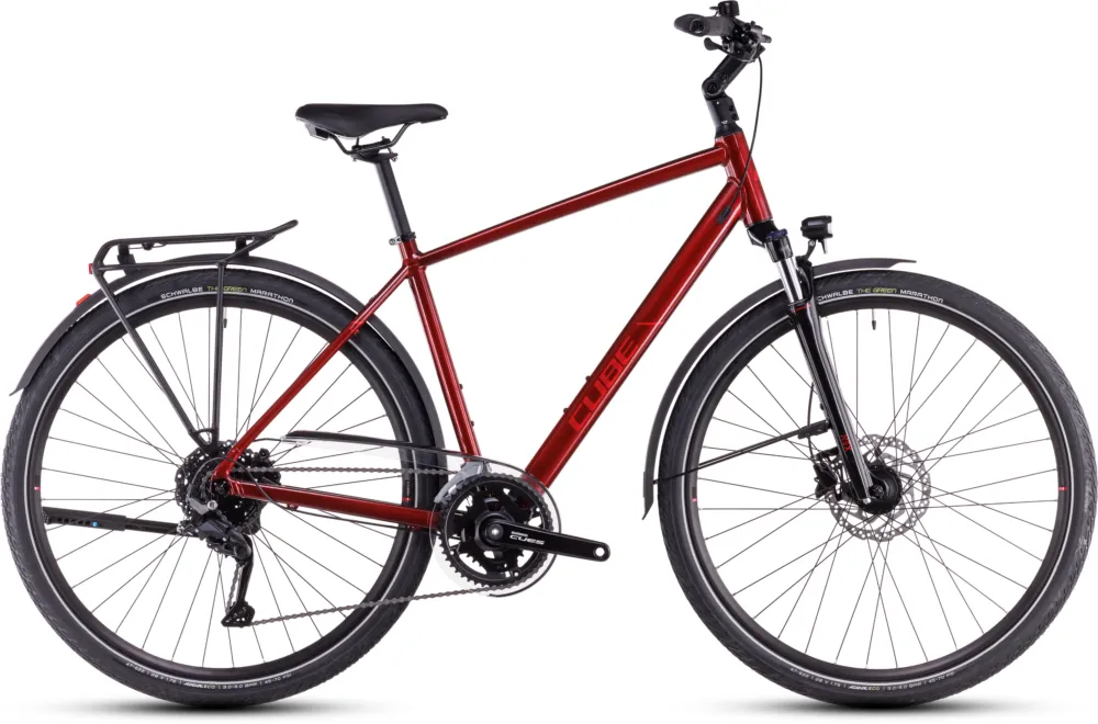 Cube Touring Pro - 28 Zoll - Diamant - maroon´n´pearl - Größe 50 CM Mega-Angebot