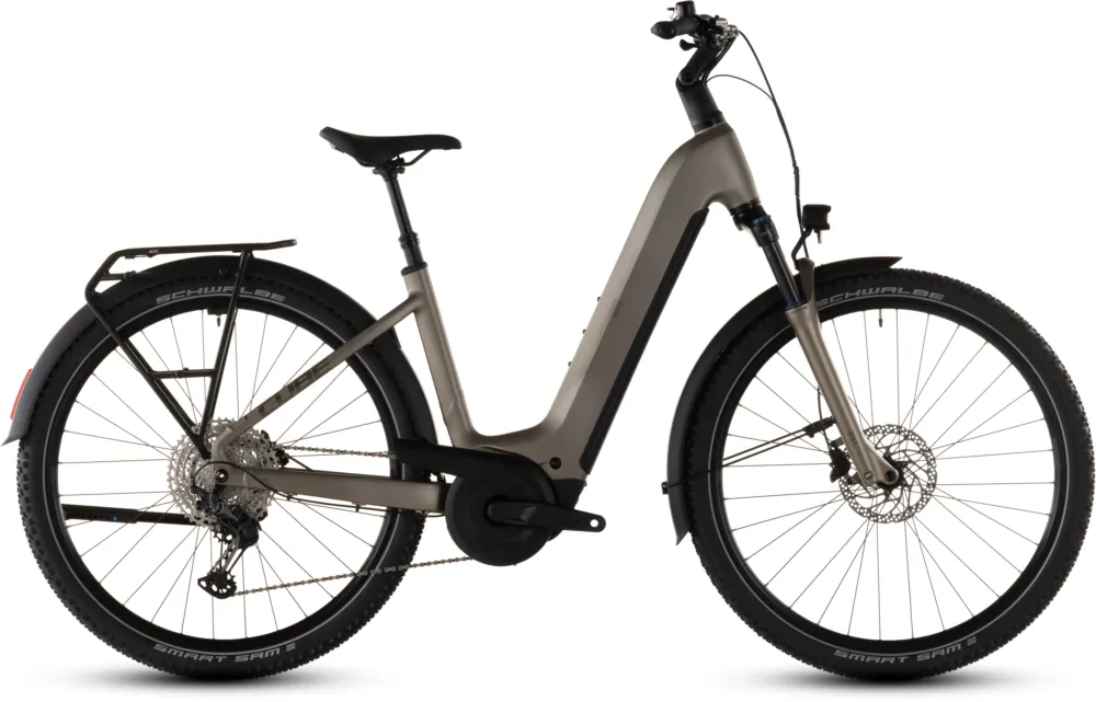 Kracherpreis Cube Nuride Hybrid Pro 600 - 600 Wh - 28 Zoll - Tiefeinsteiger - 2026 - flashstone´n´chrome - Größe 46 CM