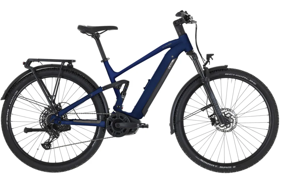 Solange Der Vorrat Reicht Carver SUV E.510 FS - 625 Wh - 29 Zoll - Fully - dark blue / black - Größe 40 CM