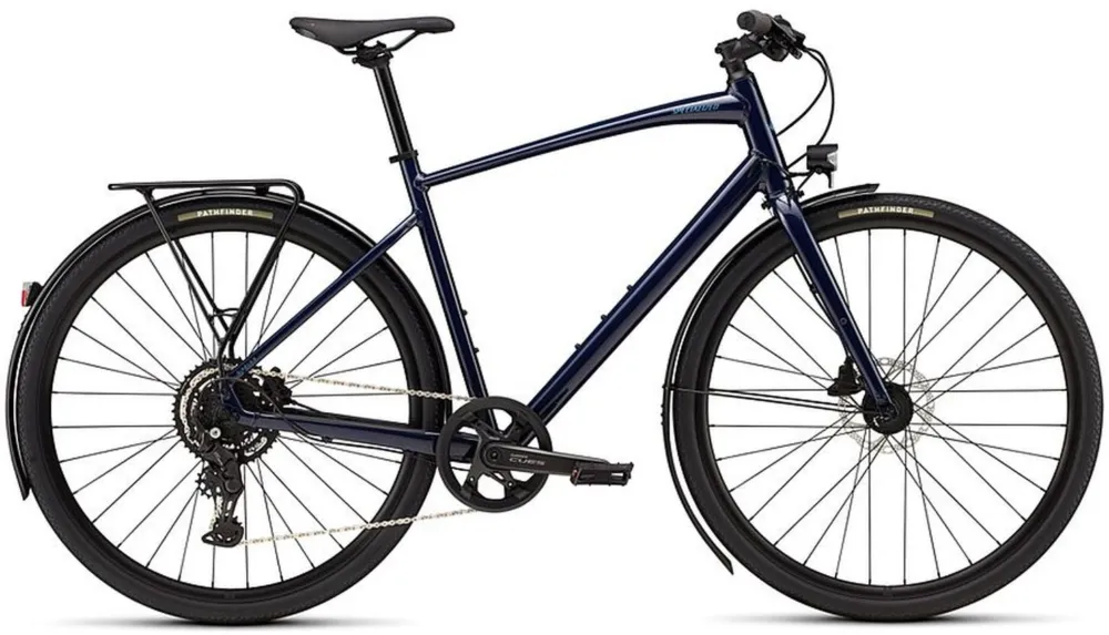 Kostenloser Versand Specialized Sirrus X 2.0 EQ - 28 Zoll - Diamant - 2026 - Deep Marine/Grey Blue - Größe L