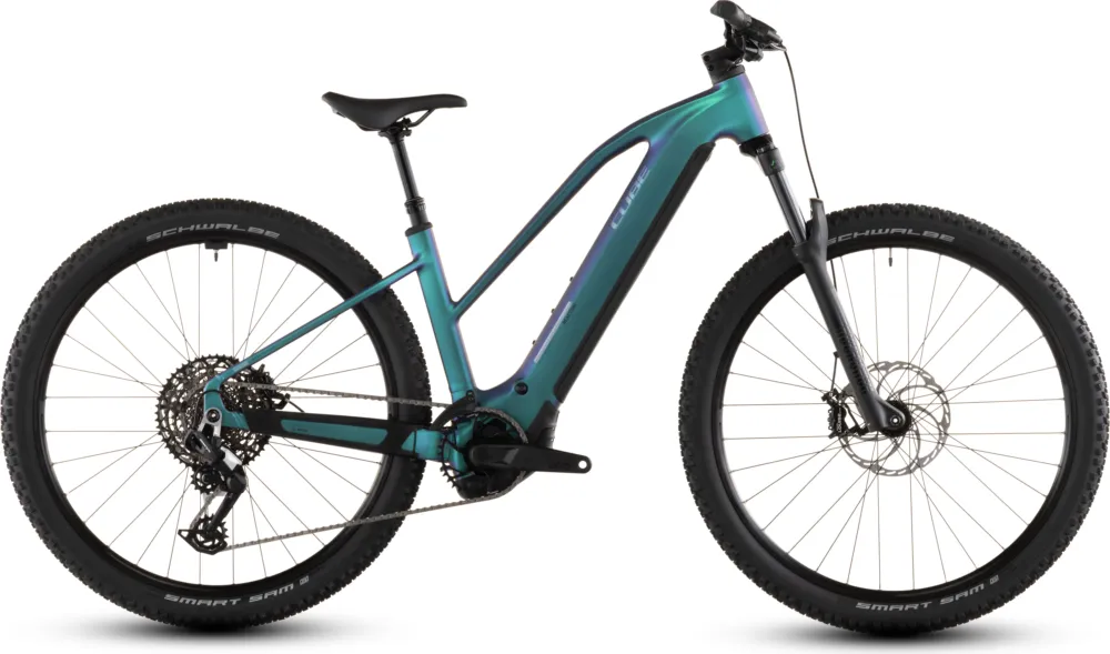 Kracherpreis Cube Reaction Hybrid Race 800 - 800 Wh - 29 Zoll - Trapez - polarlight´n´prism - Größe M