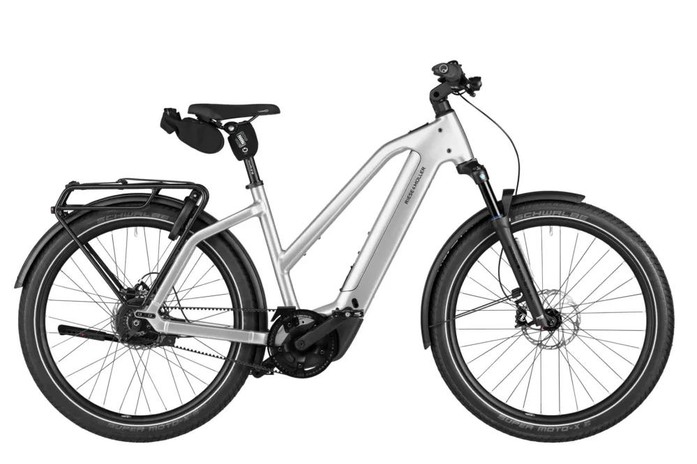 Schnäppchen Riese und Müller Charger5 Mixte vario - 800 Wh - 27,5 Zoll - Trapez - 2026 - Magnesium - Größe 53 CM