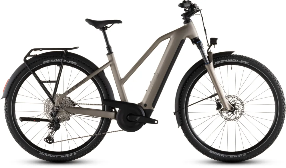 Cube Nuride Hybrid Pro 600 - 600 Wh - 28 Zoll - Trapez - 2026 - flashstone´n´chrome - Größe 46 CM Knallerangebot