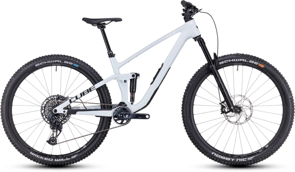 Preiswert Cube Stereo ONE44 C:68X SLX - 29 Zoll - Fully - frostwhite´n´black - Größe L