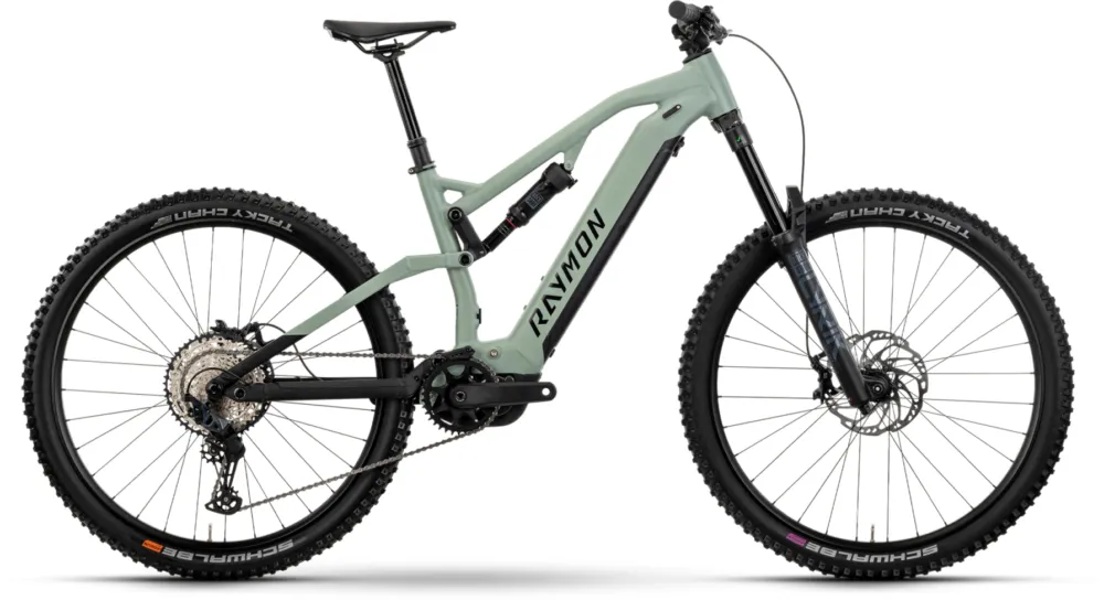Neu Im Sortiment Raymon Trailray 150 Pro - 800 Wh - 29 Zoll - Fully - mint/black/kobalt - Größe M