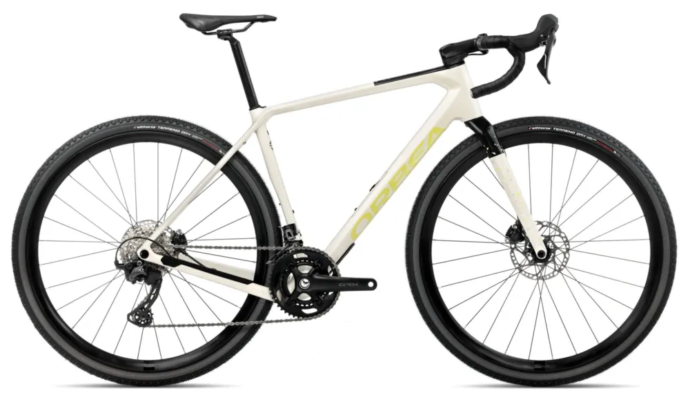 Orbea Terra M30 Team - 28 Zoll - Diamant - Ivory White - Spicy Lime (Gloss) - Größe XL Kostenloser Rückversand
