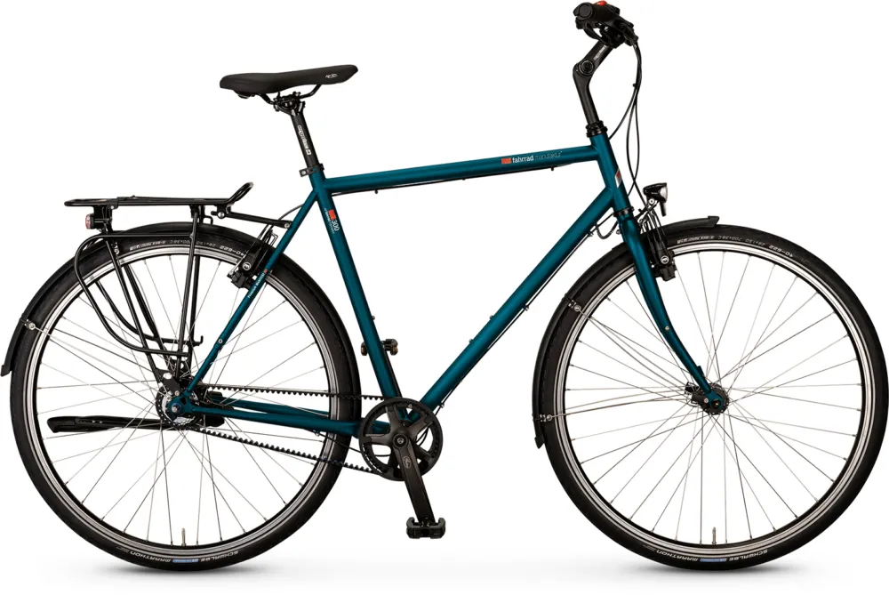 Wochenendangebot VSF Fahrradmanufaktur T-300 Alfine - 28 Zoll - Diamant - 2026 - petrol matt - Größe 52 CM