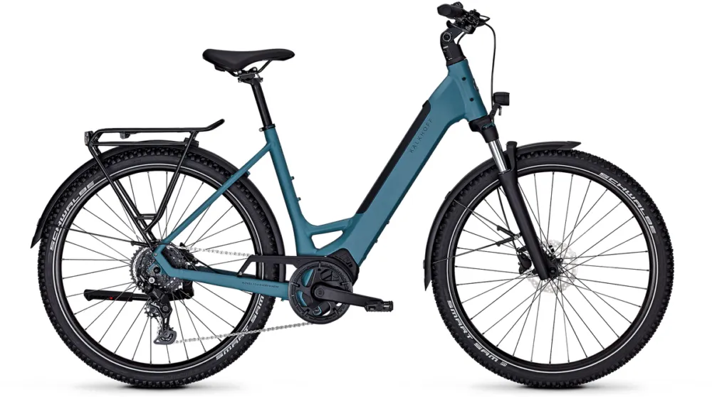 Kalkhoff Entice L Season - 400 Wh - 27,5 Zoll - Tiefeinsteiger - 2026 - duskblue matt - Größe L Zertifiziert