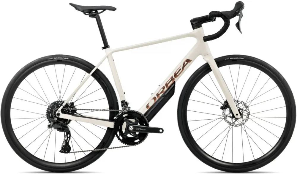 Gratis Versand Orbea Avant H40 - 28 Zoll - Diamant - 2026 - Ivory White - Bronze (Gloss) - Größe 49 CM