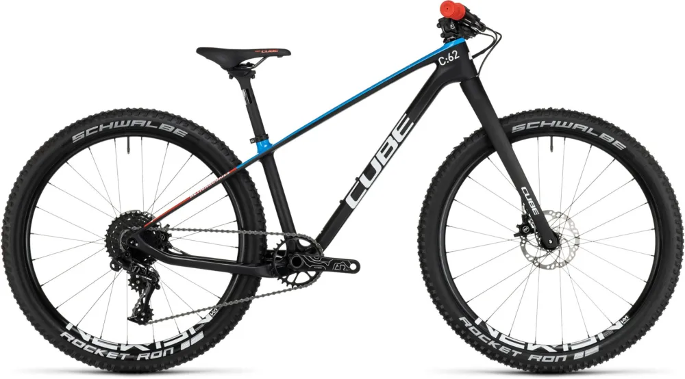 Direkt Vom Hersteller Cube Elite 240 C:62 SLX - 24 Zoll - Diamant - carbon´n´blue´n´red - Größe One Size