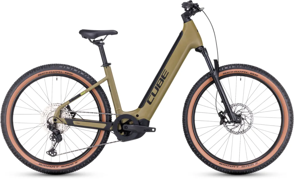 Cube Reaction Hybrid Race 625 - 625 Wh - 27,5 Zoll - Tiefeinsteiger - olive´n´green - Größe M Gratis Versand