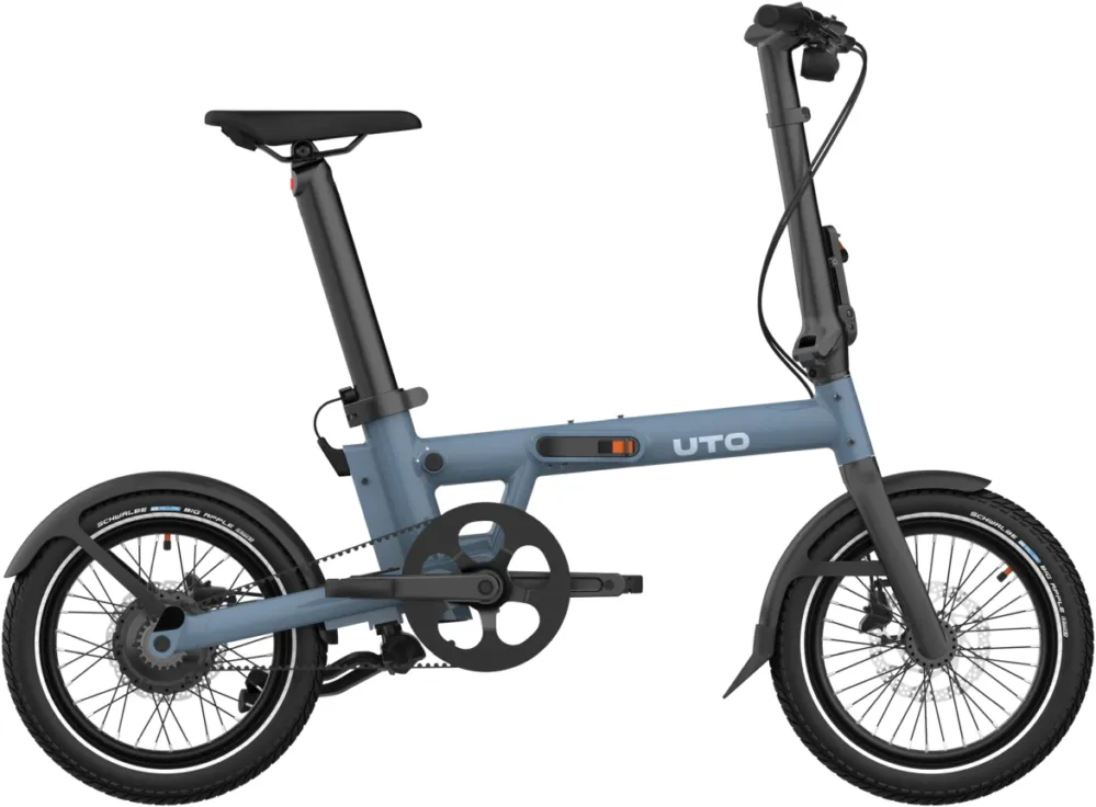 Letzte Chance UTO PRO16 - 252 Wh - 16 Zoll - Faltrahmen - 2026 - Mineral Blue - Größe One Size
