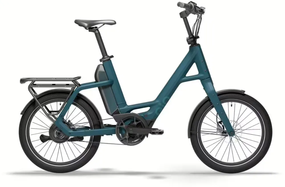 Angebot QiO Compact PE - 545 Wh - 20 Zoll - Compact - 2026 - Petrol Blue matt - Größe 48 CM