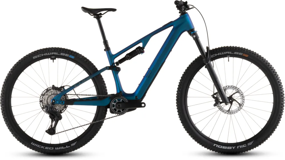 Preisreduziert Cube AMS Hybrid ONE44 C:68X SLX 400X - 400 Wh - 29 Zoll - Fully - nebula´n´black - Größe M