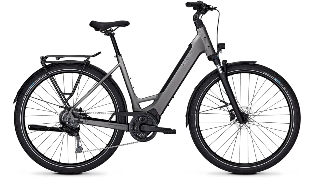 Kostenloser Versand Kalkhoff Endeavour Season - 400 Wh - 29 Zoll - Tiefeinsteiger - 2026 - jetgrey matt - Größe L