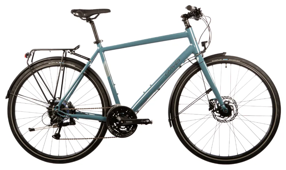 Solange Der Vorrat Reicht Carver Uniq Eins - 28 Zoll - Diamant - steel bluedark greyblack - Größe 50 CM