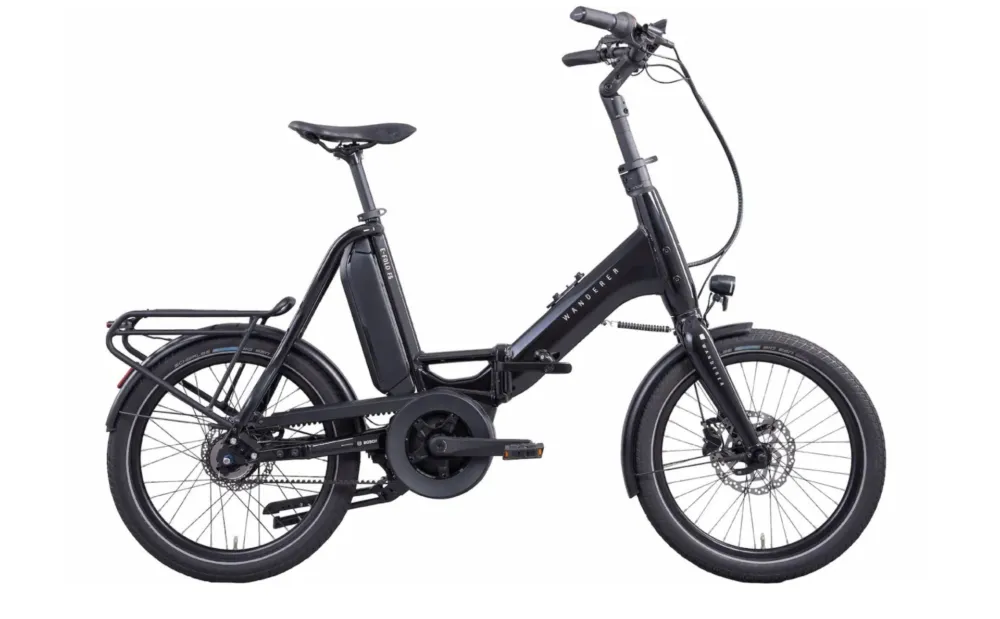 Top-Angebot Wanderer E-Fold F5 - 545 Wh - 20 Zoll - Faltrahmen - 2026 - black glossy - Größe 50 CM