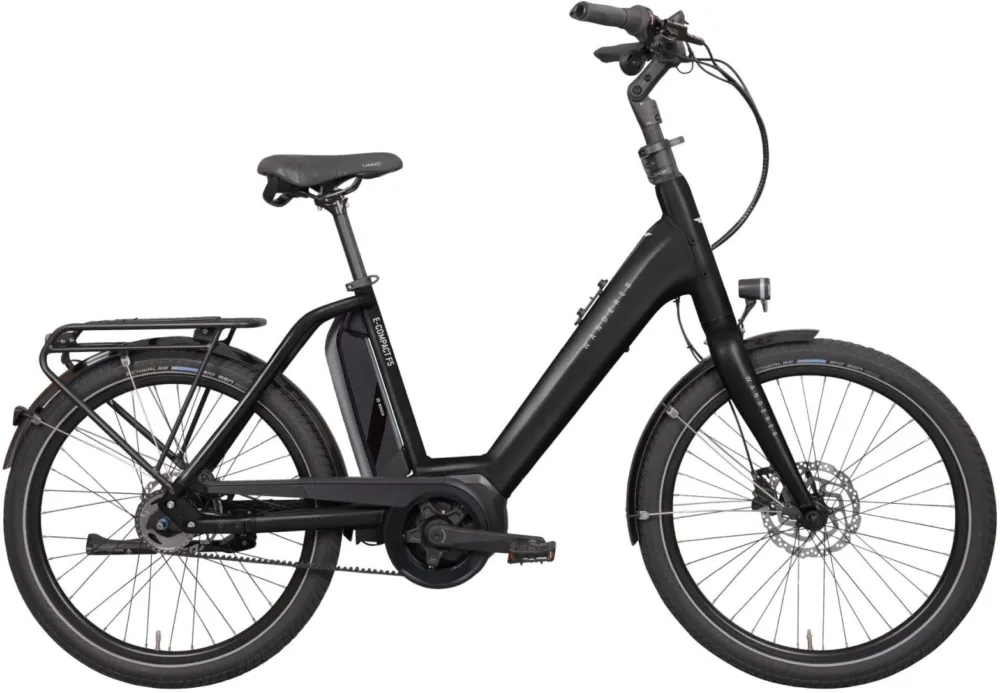 Aktuell Wanderer E-Compact R5 - 545 Wh - 20 Zoll - Compact - black glossy - Größe 49 CM