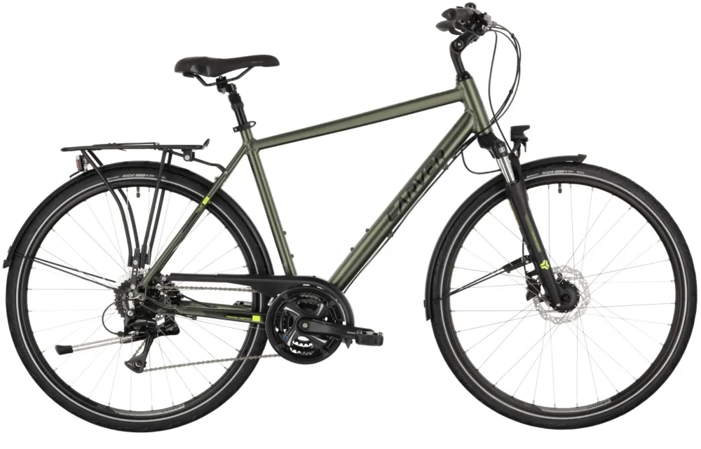 Carver Tour 110 - 28 Zoll - Diamant - greenmetal black greenyellow - Größe 60 CM Heißes Angebot