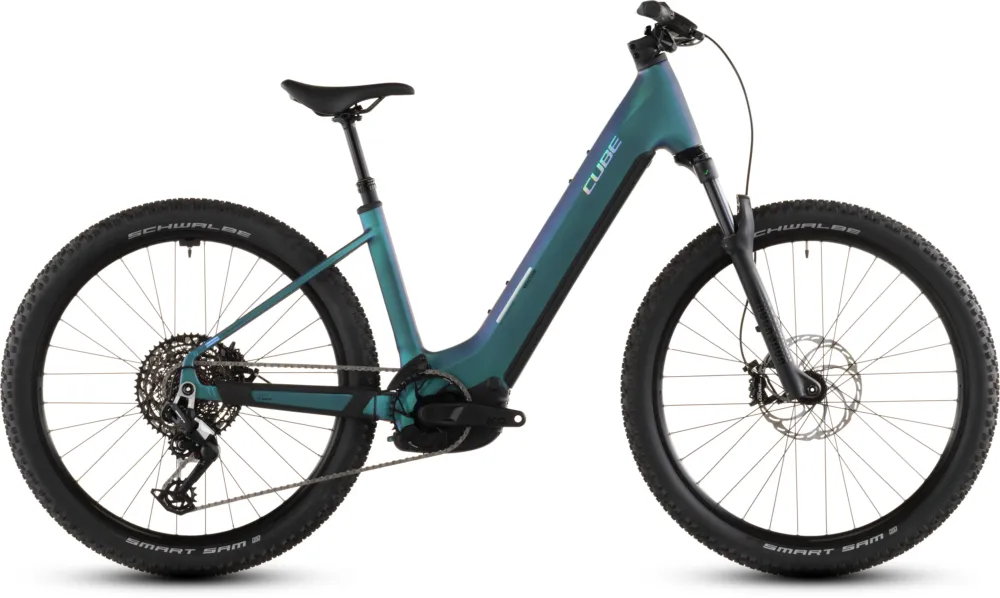 Cube Reaction Hybrid Race 800 - 800 Wh - 27,5 Zoll - Tiefeinsteiger - polarlight´n´prism - Größe S Neue Kollektion