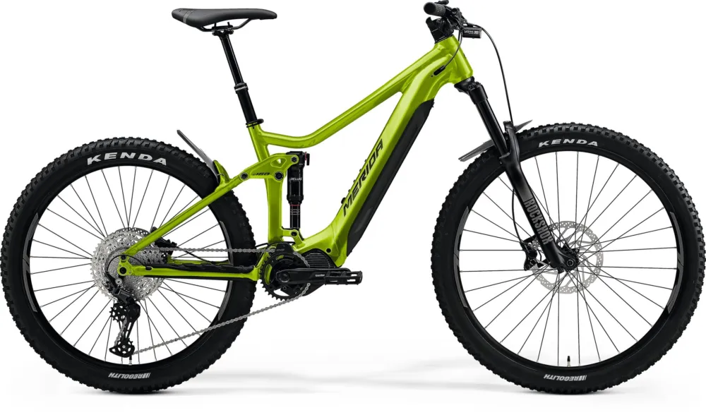 Merida eOne-Sixty 500 - 630 Wh - 29 - 27,5 Zoll - Fully - Silk Green - Größe L / 45 Echt