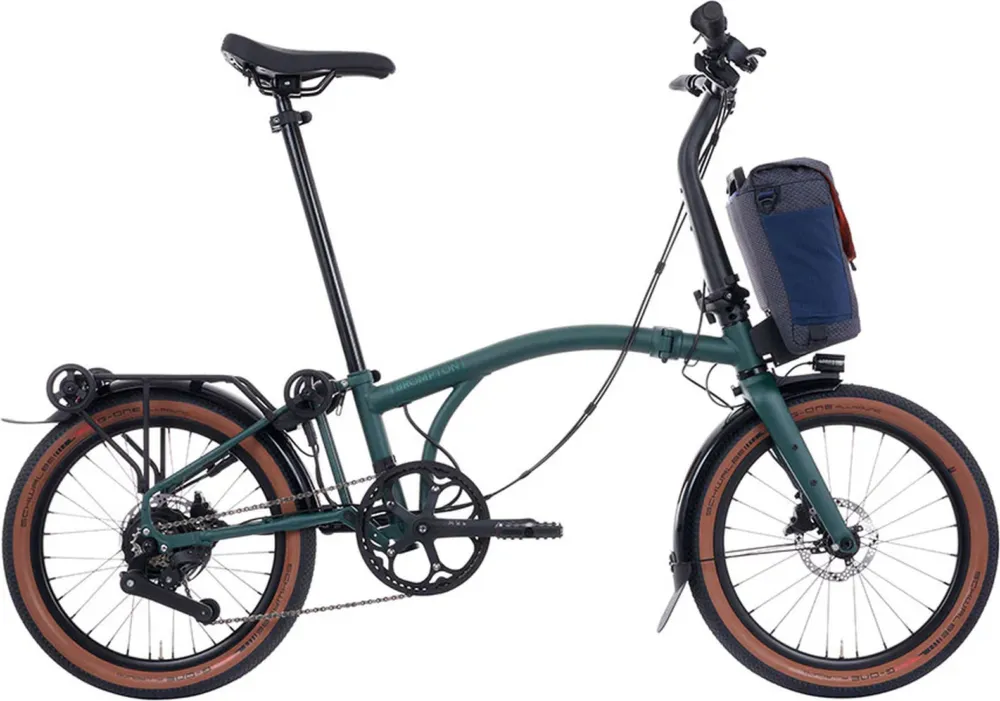Beliebt Brompton Electric G Line e-Motiq Urban - 345 Wh - 20 Zoll - Faltrahmen - 2026 - Adventure Orange - Größe Low