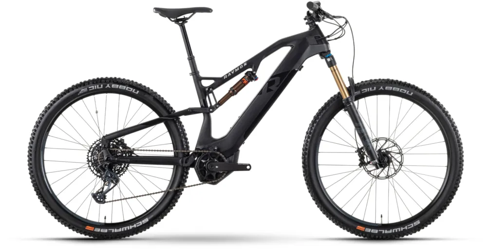 Raymon FullRay 150E 11.0 - 630 Wh - 29 Zoll - Fully - black/black/silver - Größe 50 CM Neue Ware