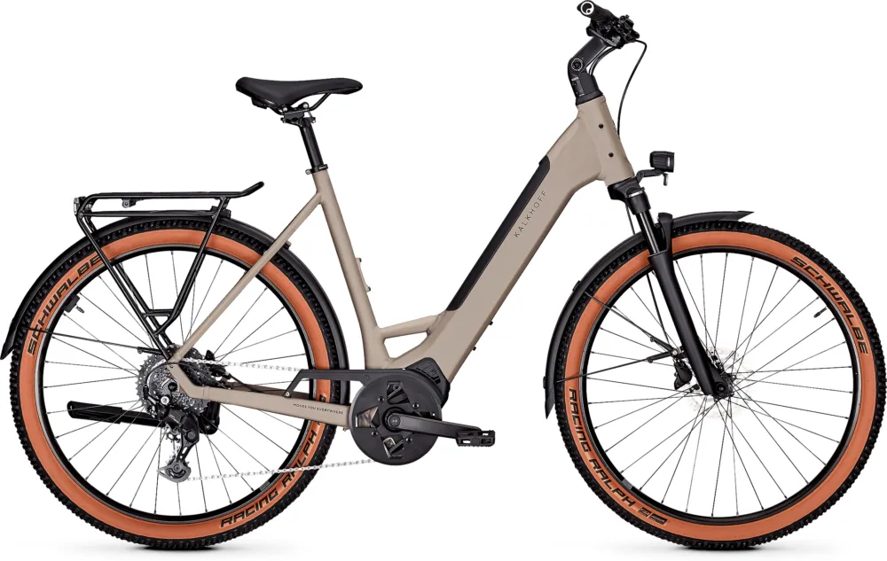 Expressversand Kalkhoff Entice L Advance - 400 Wh - 27,5 Zoll - Tiefeinsteiger - 2026 - moonstonegrey matt - Größe M