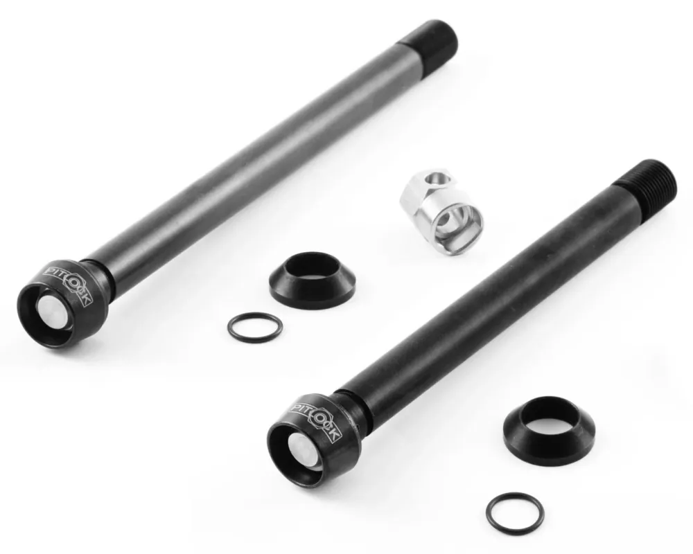 Set 02627 Gravel - Steckachsen vorn & hinten | black Sale