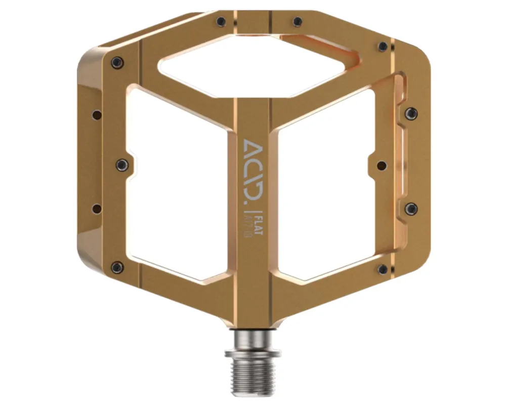Neuheit Acid Pedale Flat A17-IB | gold