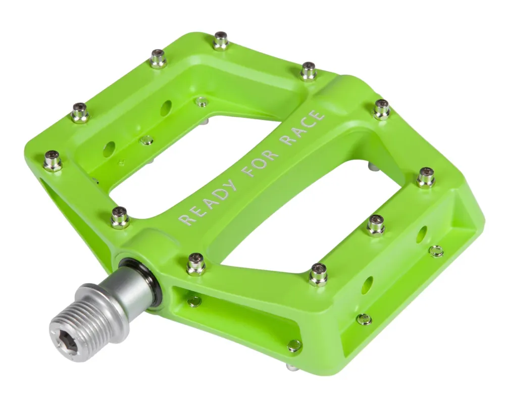 Schnäppchen RFR Pedale Flat RACE | green