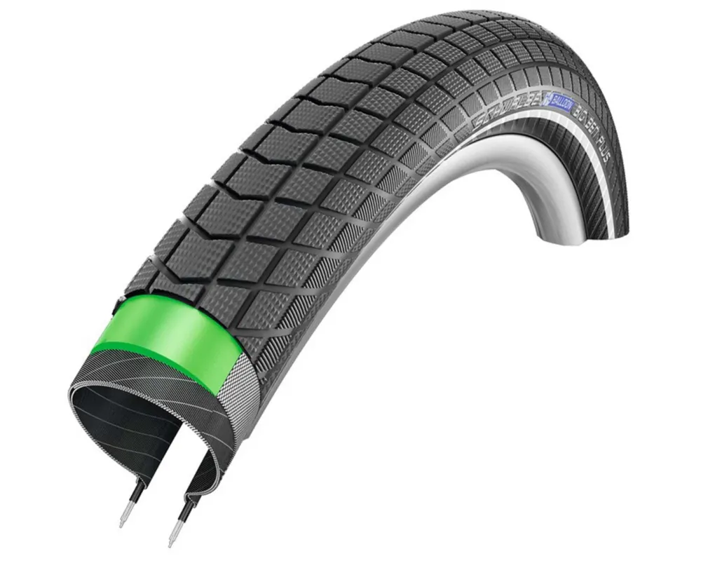 Angebot Big Ben Plus 20x 2.15 Zoll City/Touring-Reifen ADDIX Performance Line SnakeSkin Drahtreifen | black reflex 55-406