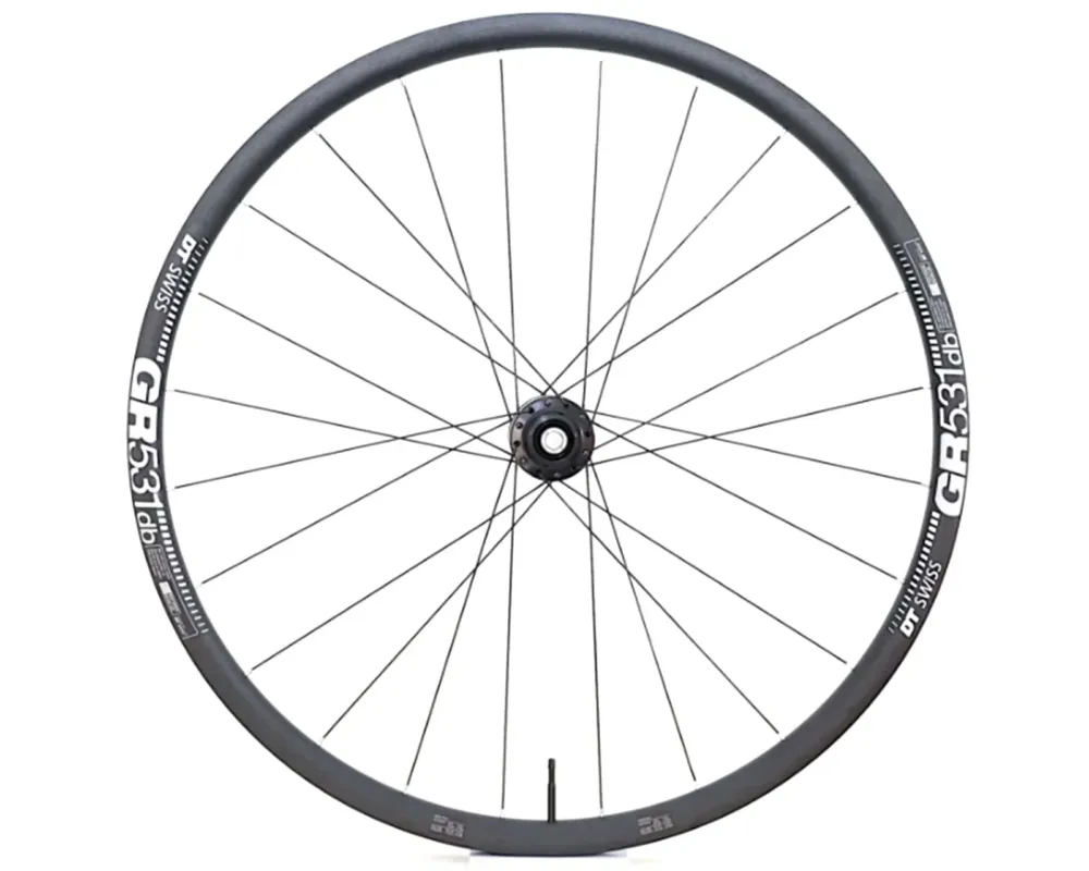 SON Nabendynamo Vorderrad Gravel - DT Swiss GR 531, Koax-Buchse | schwarz eloxiert Kostenfreie Lieferung
