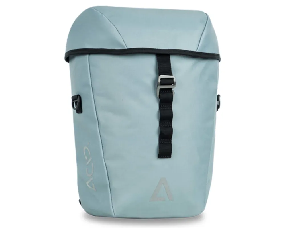 Top-Preis Acid Seitentasche City 15 SMLink - 15 Liter Gepäckträgertasche (Einzeltasche) | grey