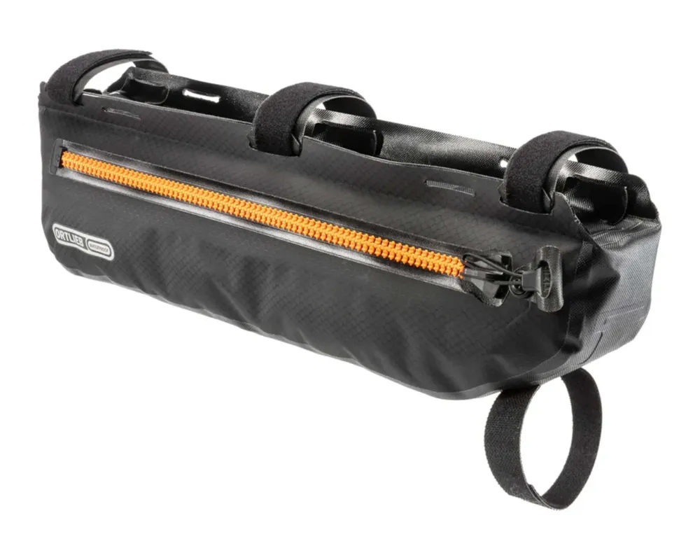 Expressversand Frame-Pack Toptube - 4 Liter wasserdichte Rahmentasche | black matt