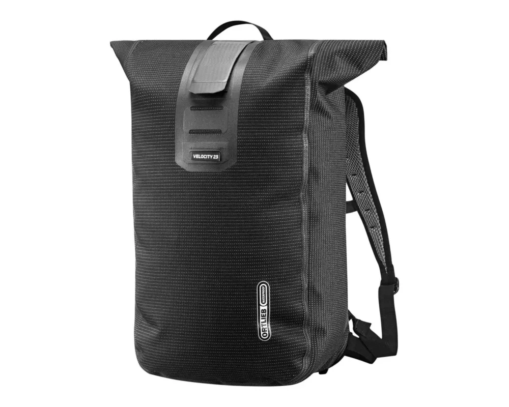 Sofort Bestellen Velocity High-Vis - 23 Liter wasserdichter Fahrradrucksack | black reflective