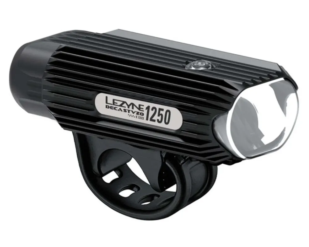 Billig Frontlicht Deca 1200 StVZO | schwarz