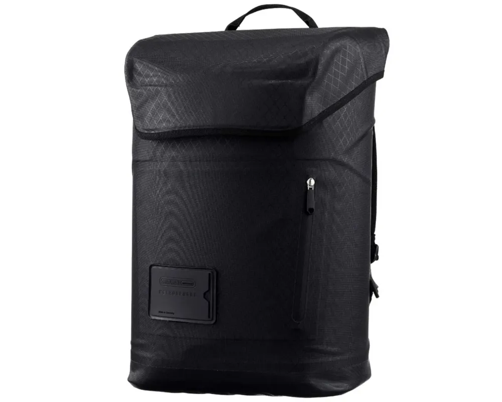 Soulo Metrosphere - 25 Liter wasserdichter Fahrradrucksack | black embossed Gratis Versand