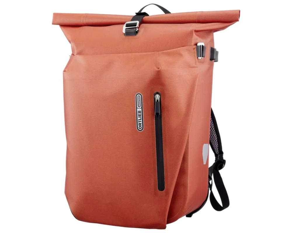 Preisreduziert Vario QL3.1 - 20 Liter wasserdichter Rucksack-Fahrradtasche mit Rastknöpfen | rooibos