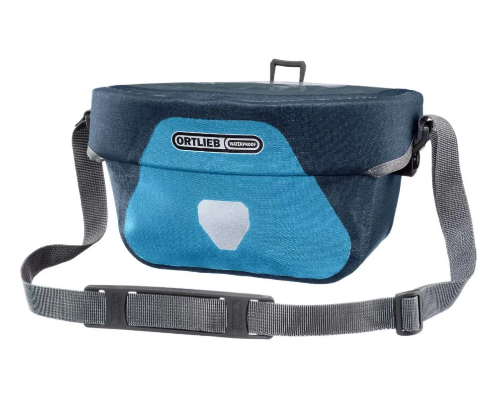 Ultimate Plus - 5 liter wasserdichte Lenkertasche ohne Halterung | dusk blue-denim Sale