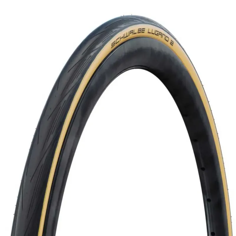 Letzte Chance Schwalbe Lugano II KevlarGuard 700C x 25 steifer rennradreifen - 700C x 25