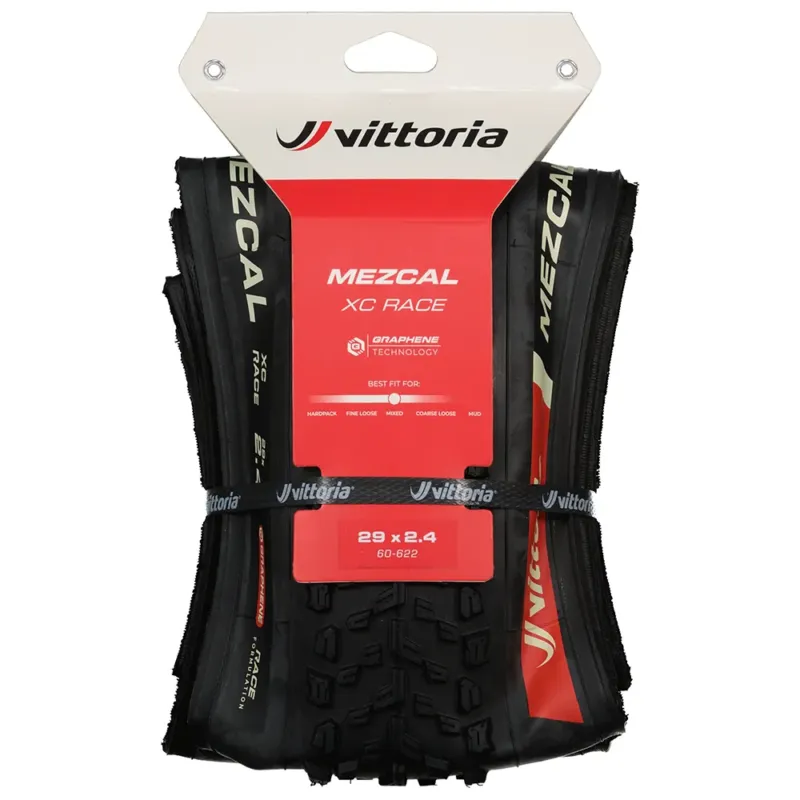 Preis Gesenkt Vittoria Mezcal XC G2 Race Tubeless 29´´ x 2.4 MTB-reifen - 29´´ x 2.40