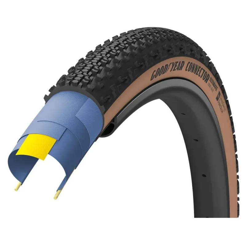 Goodyear Connector Ultimate 120 TPI TLC Tubeless 700C x 50 gravelreifen - 700C x 50 Expressversand