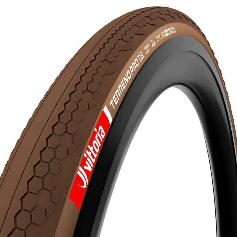 Markenware Vittoria Terreno Pro T10 Hardpack Race Tubeless 700C x 45 gravelreifen - 700C x 45