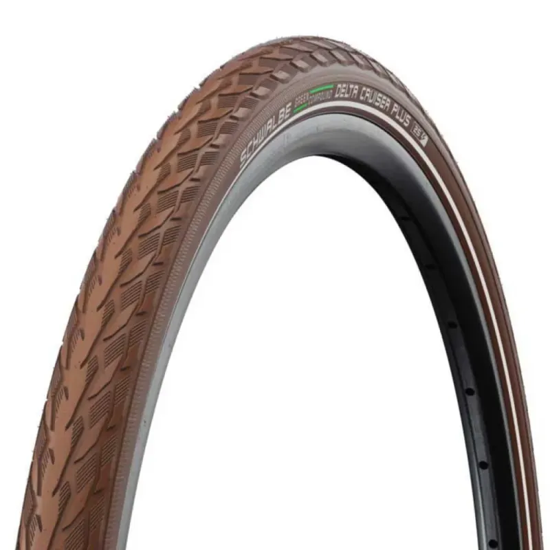 Neue Kollektion Schwalbe Delta Cruiser Plus E-Bike P-Guard SBC TwinSkin 28´´ x 1.40 steifer urbanreifen - 28´´ x 1.40